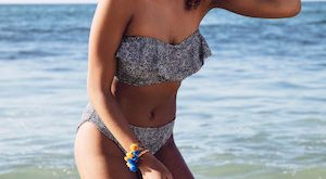 bikini met ruffles