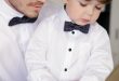 Feestkleding voor vader en zoon